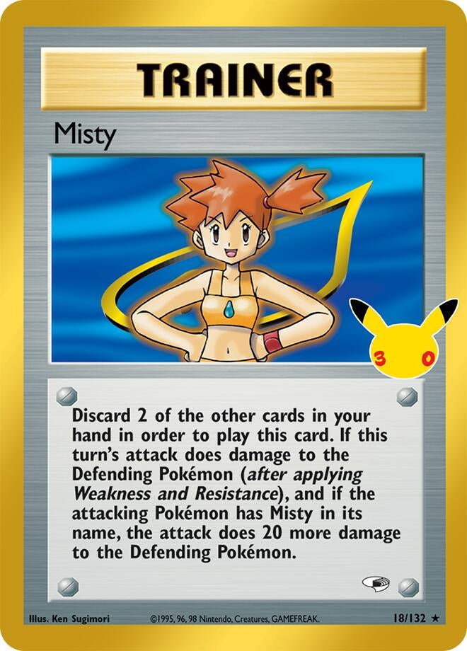 Image for (18/132) Misty (ME: 30th Celebration Classic Collection) (30C) - Pokemon