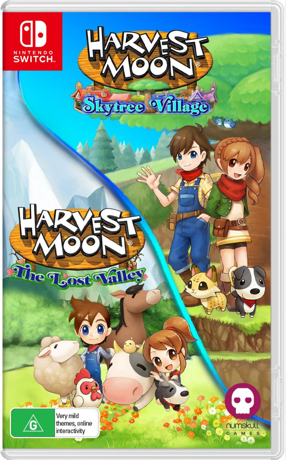 Harvest Moon: The Lost Valley & Skytree Village Double Pack