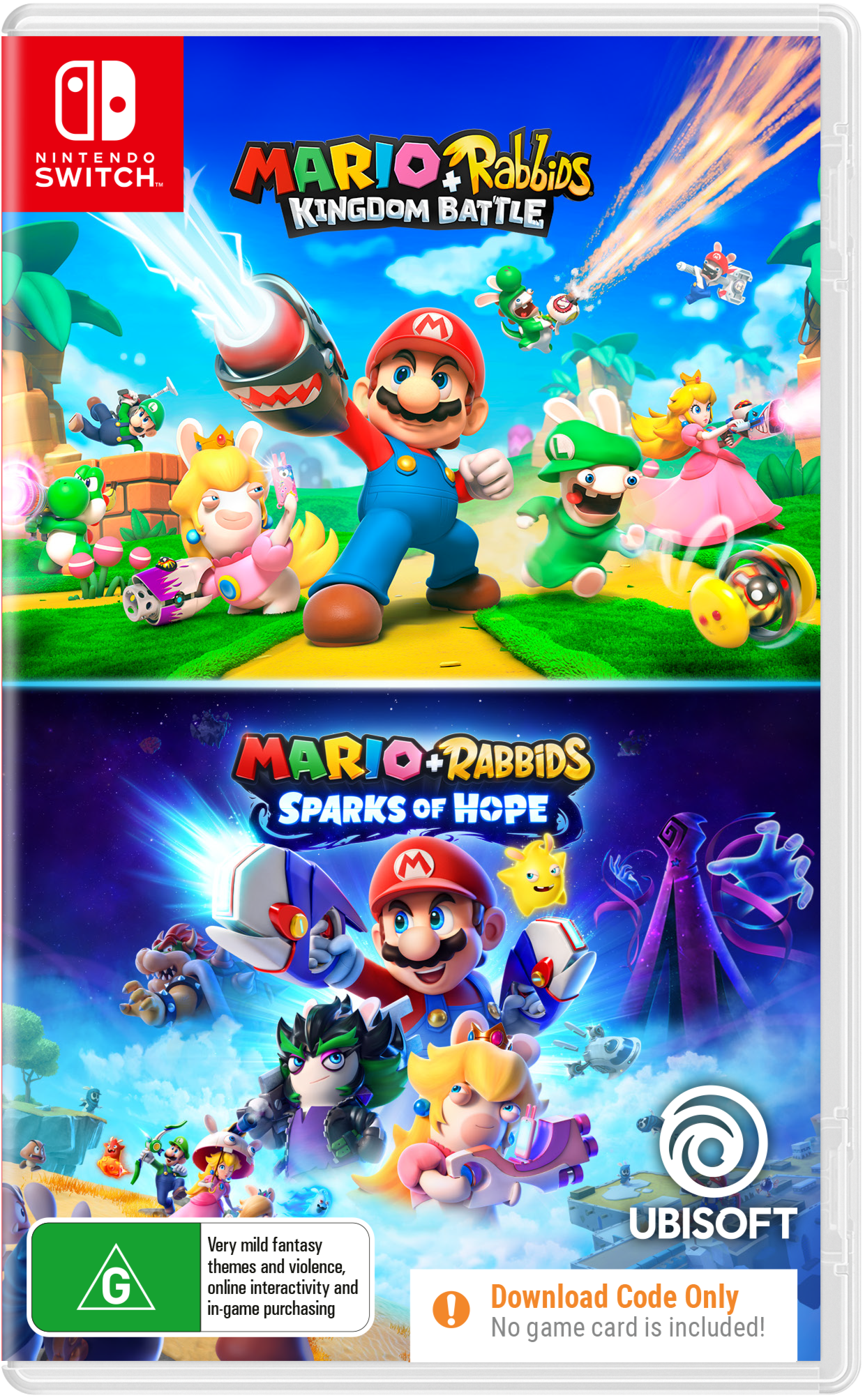 MARIO+RABBIDS DOUBLE COLLECTION