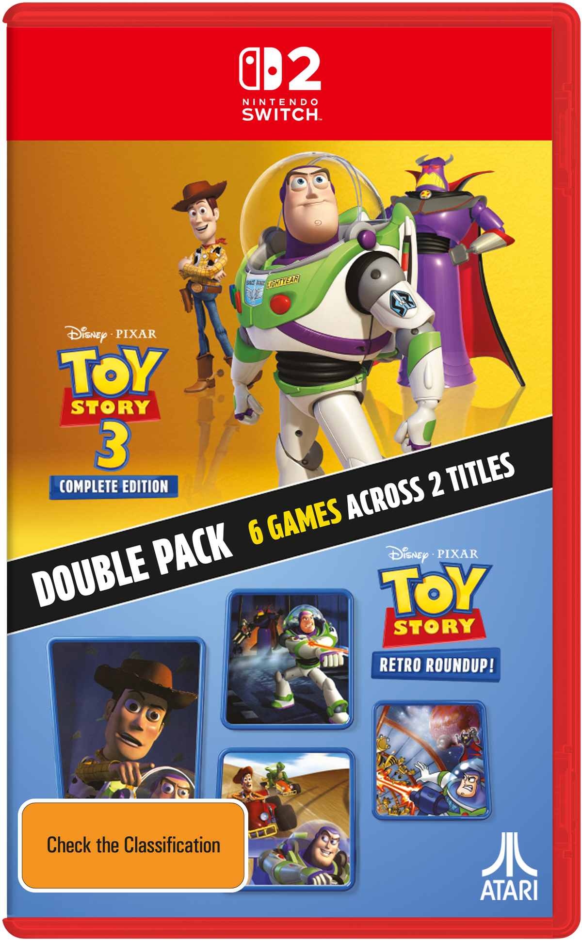 Toy Story Retro Roundup + Toy Story 3 Complete Edition Double Pack - NS2