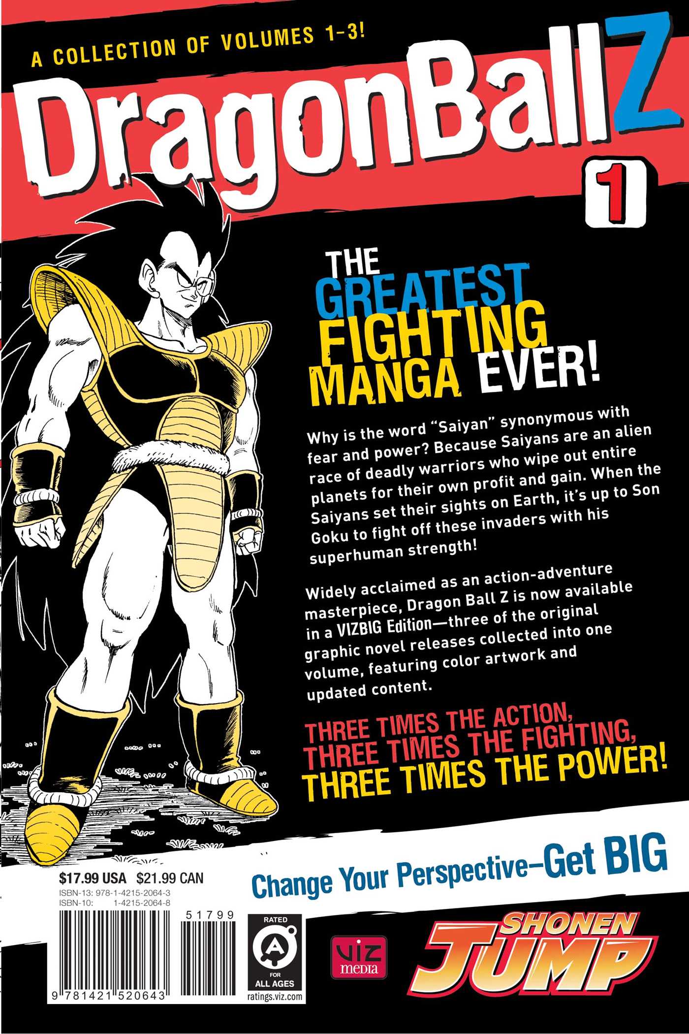 Dragon Ball Z (VIZBIG Edition), Vol. 1