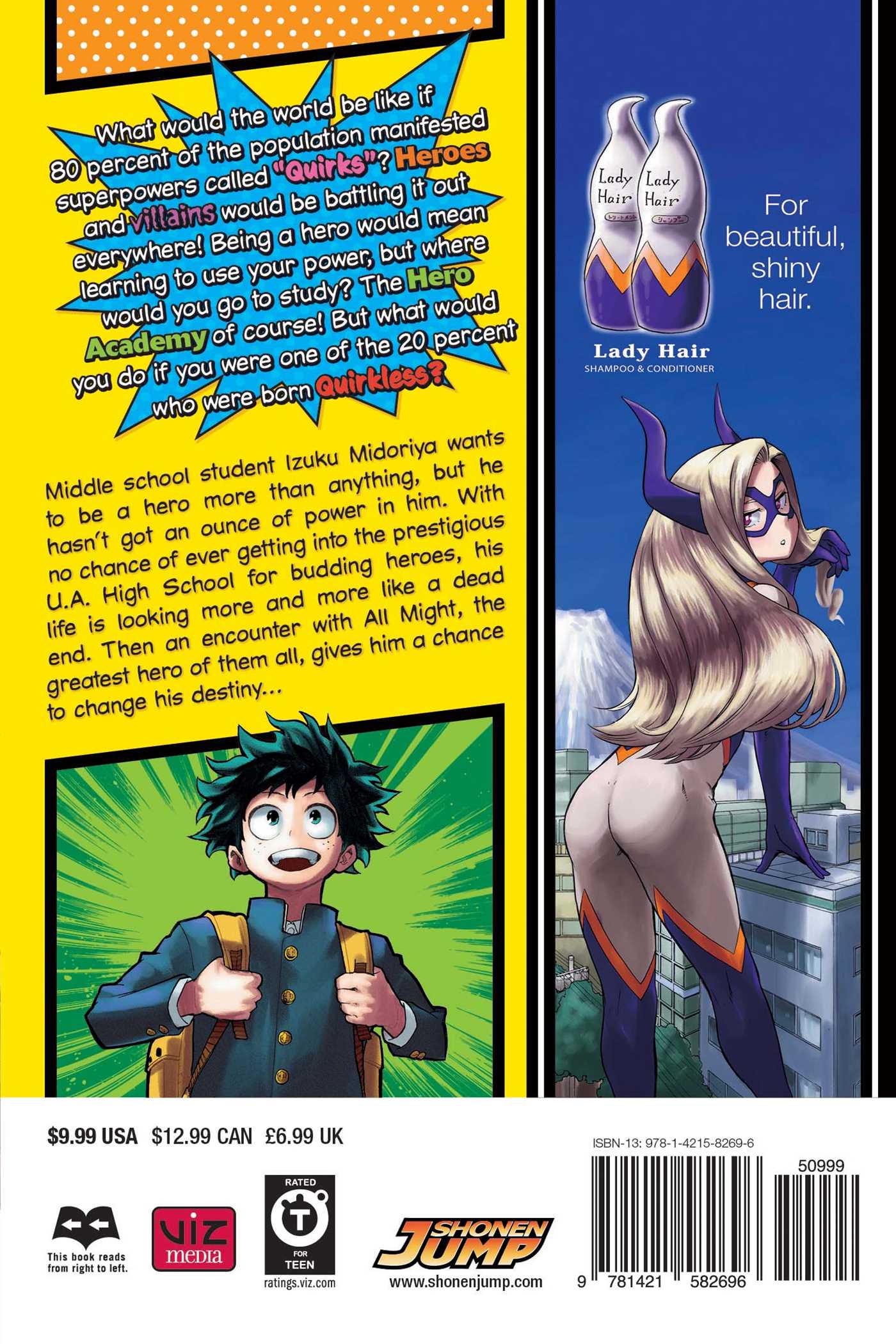 My Hero Academia, Vol.01