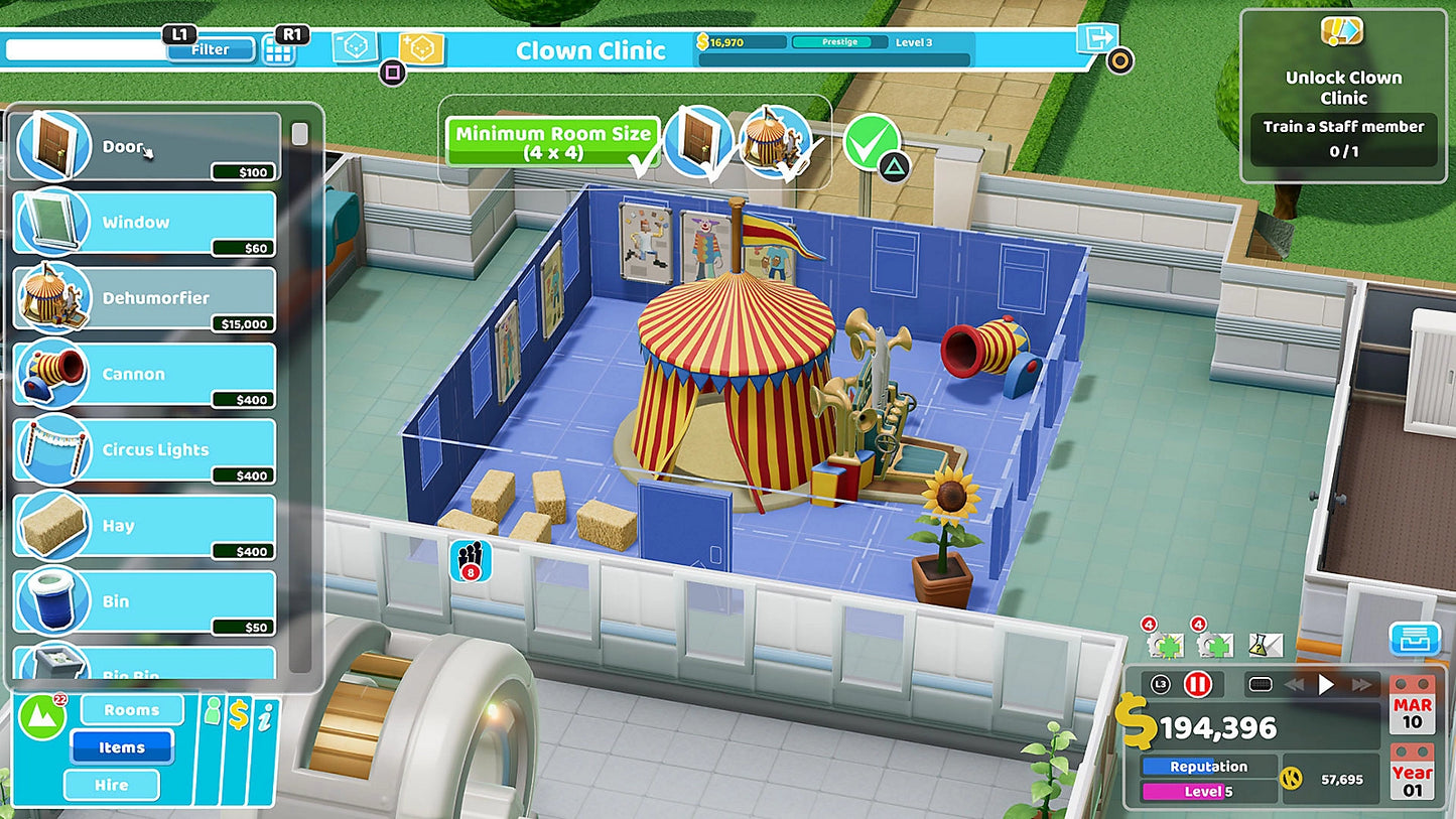 Two Point Hospital Full Health Collection