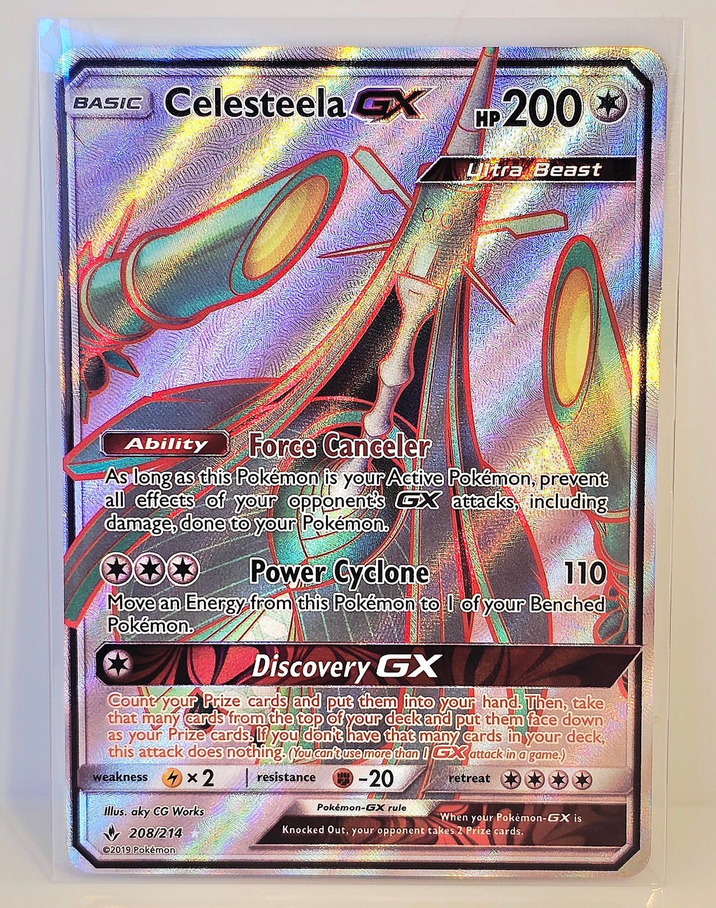 CELESTEELA GX ULTRA RARE