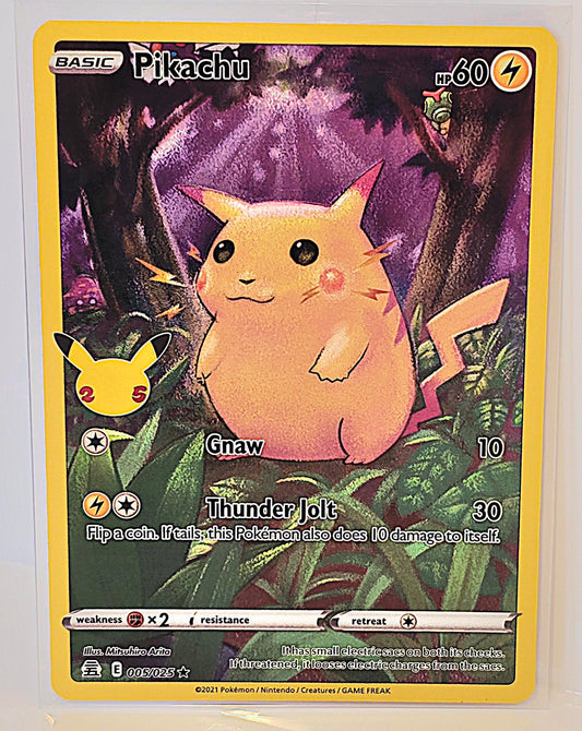 PIKACHU FULLART CELEBRATIONS