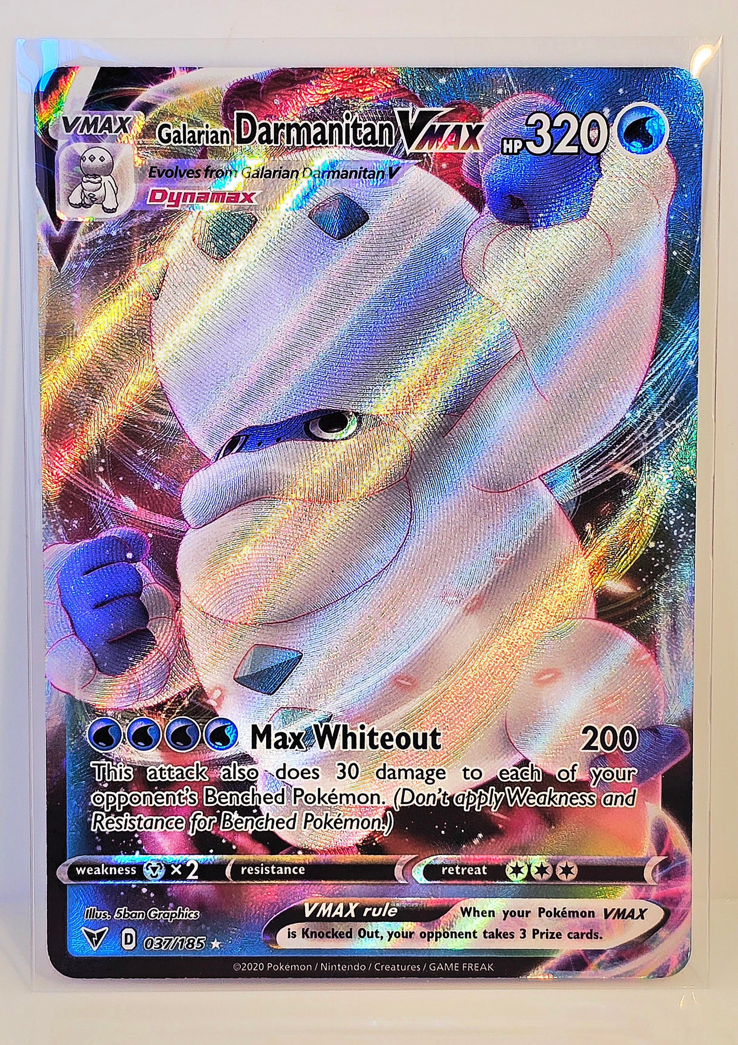 GALARIAN DARMANITAN VMAX ULTRA RARE
