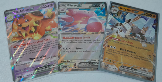 DACHSBUN\BLISSEY\GARGANACL EX