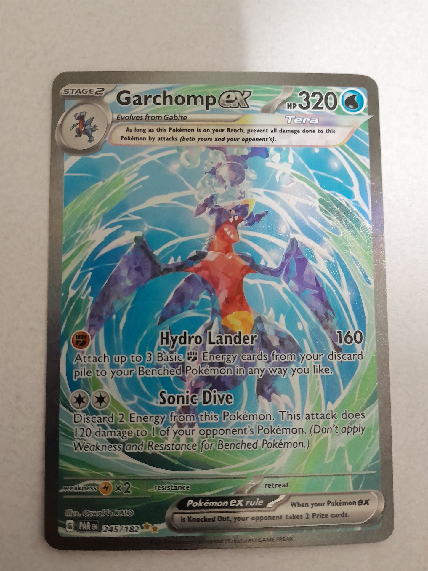 GARCHOMP EX SPECIAL ILLUSTATION RARE