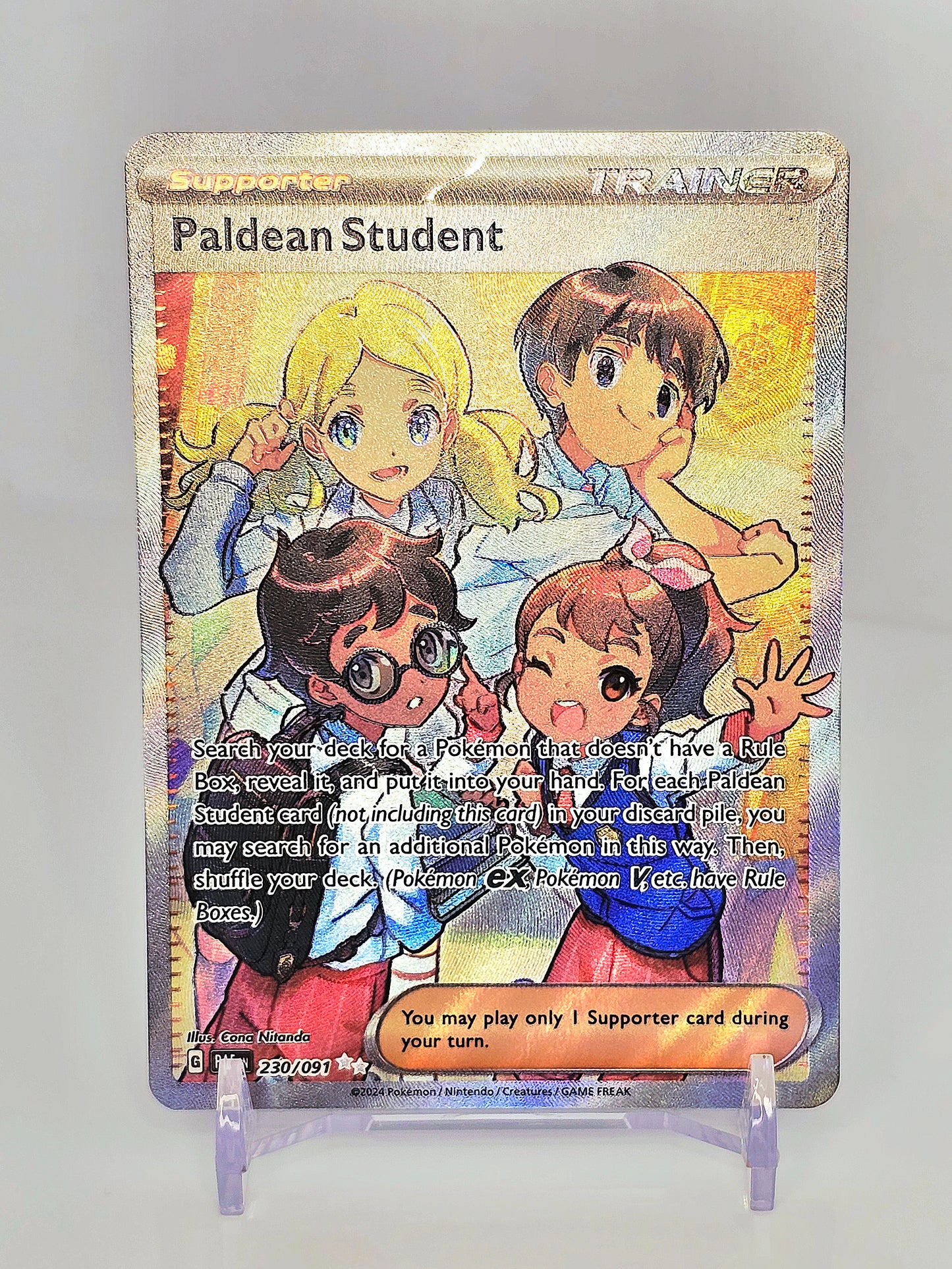PALDEAN STUDENT FULLART TRAINER