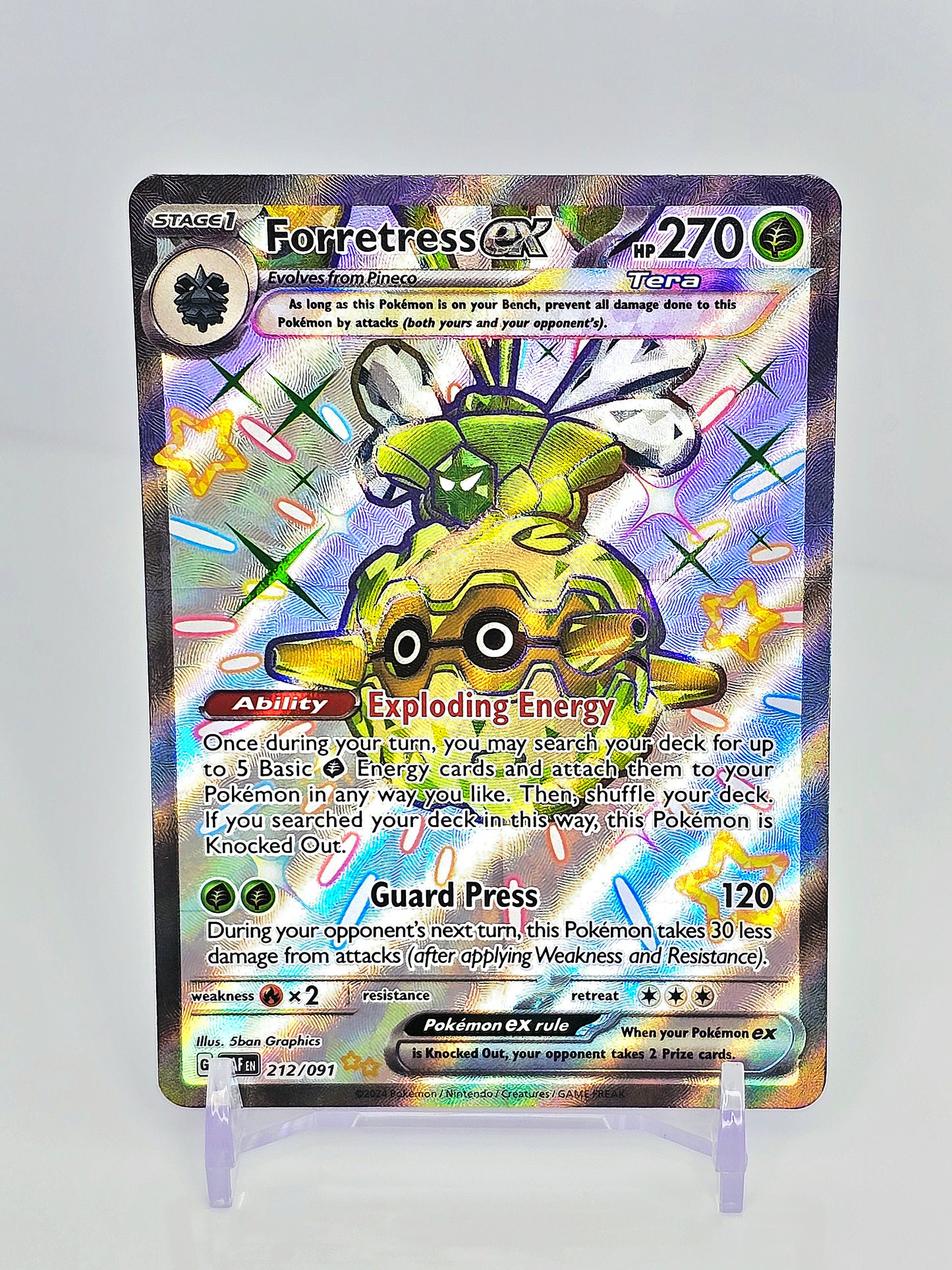 SHINY FORRETRESS EX FULLART