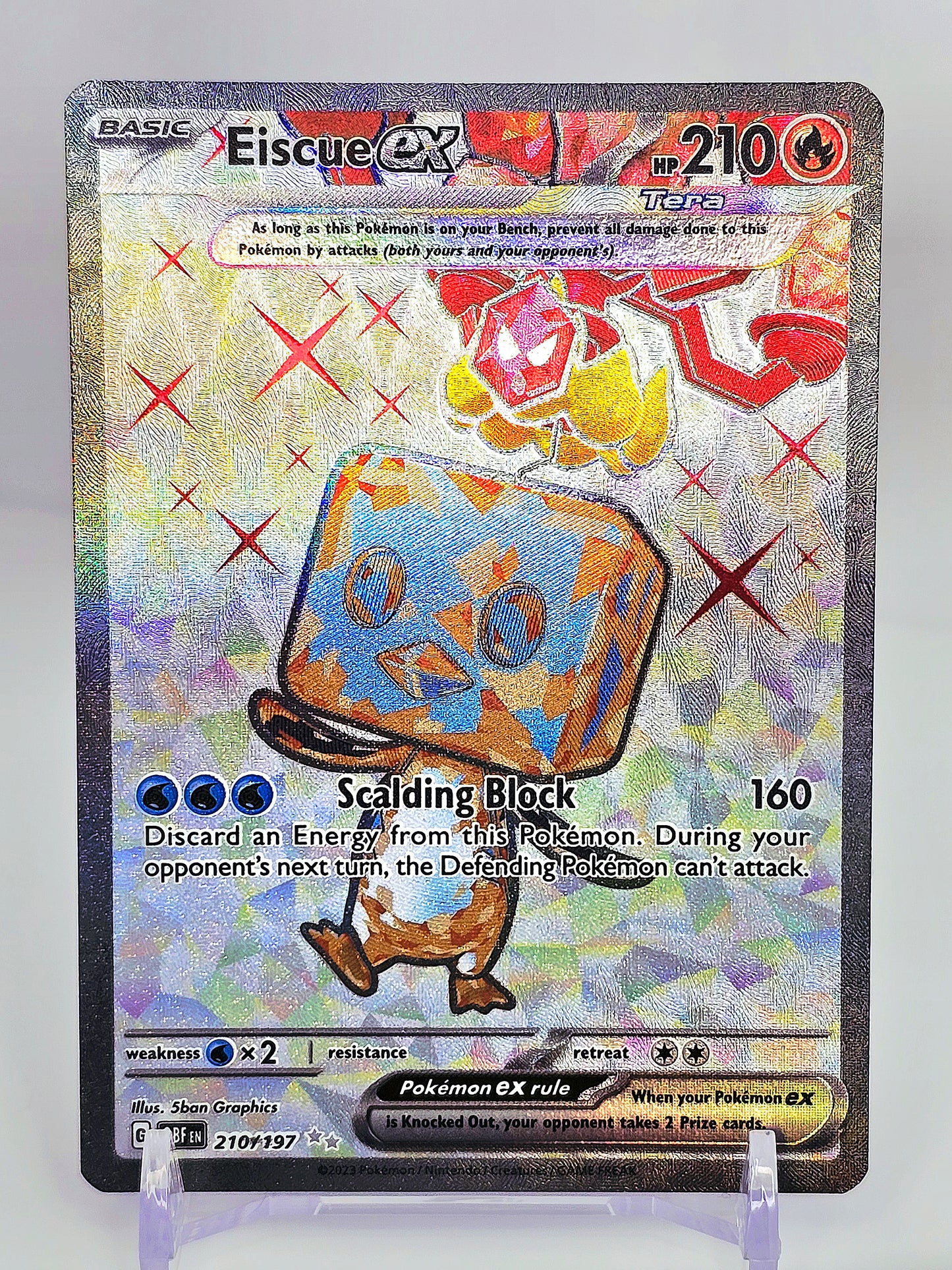 SHINY EISCUE EX FULLART