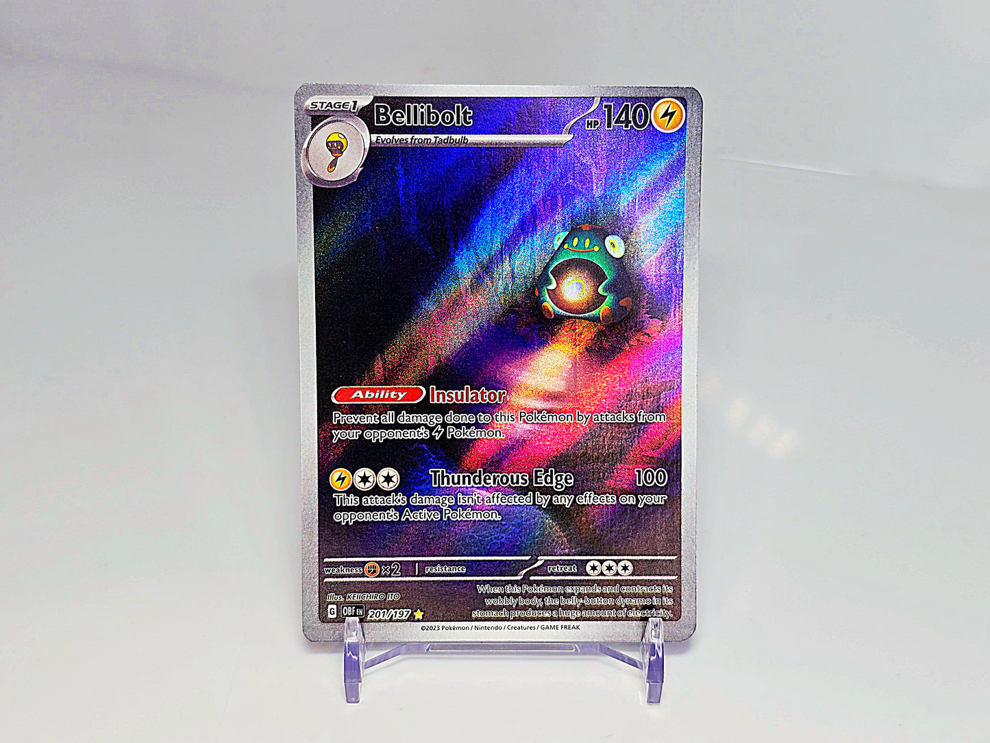 BELLIBOLT ILLUSTRATION RARE