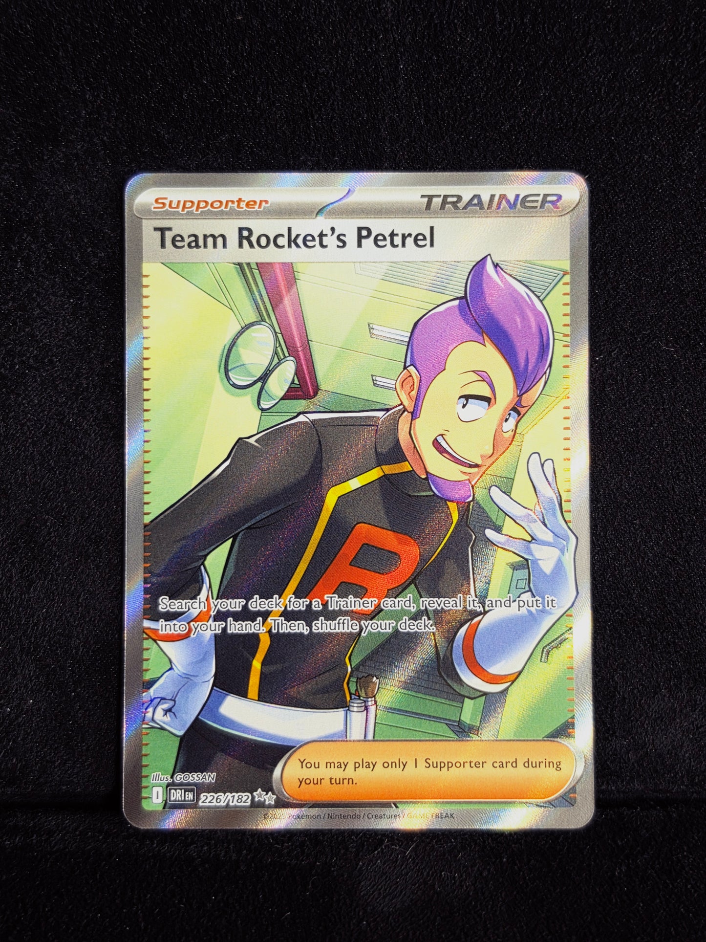 TEAM ROCKET'S PETREL TRAINER