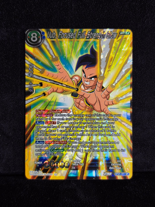 UUB, FOCUSED FULL STRENGTH BLOW