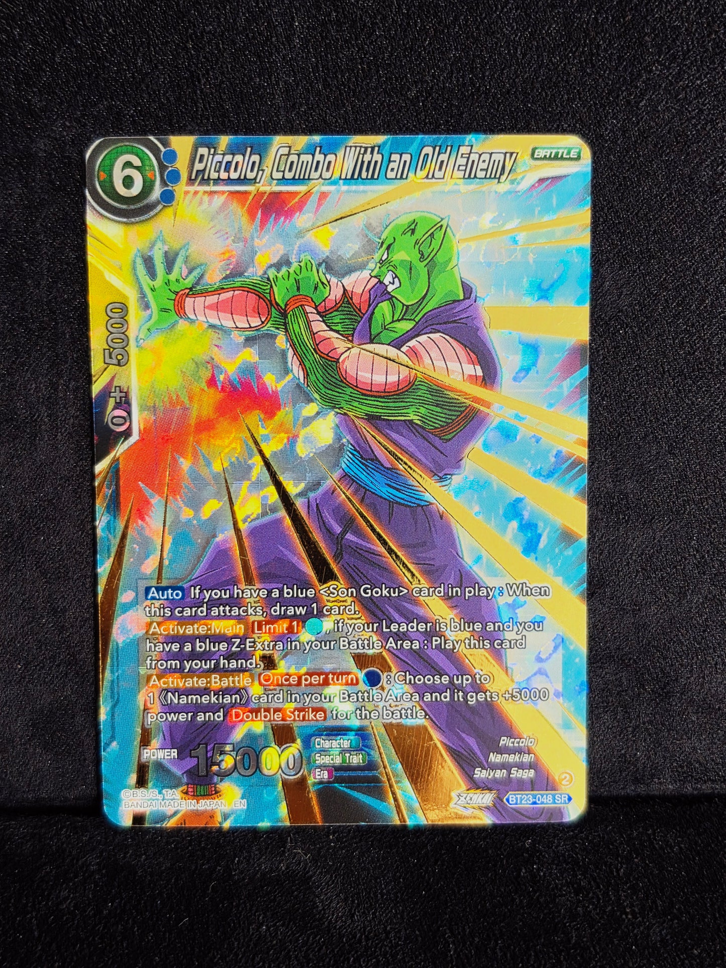 PICCOLO, COMBO WITHAN OLD ENEMY