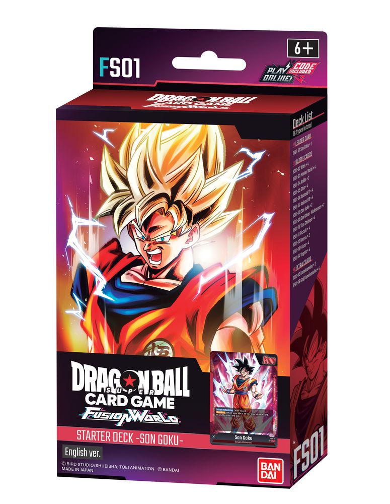 Dragon Ball Super Card Game Fusion World Starter Deck - Son Goku [FS01]