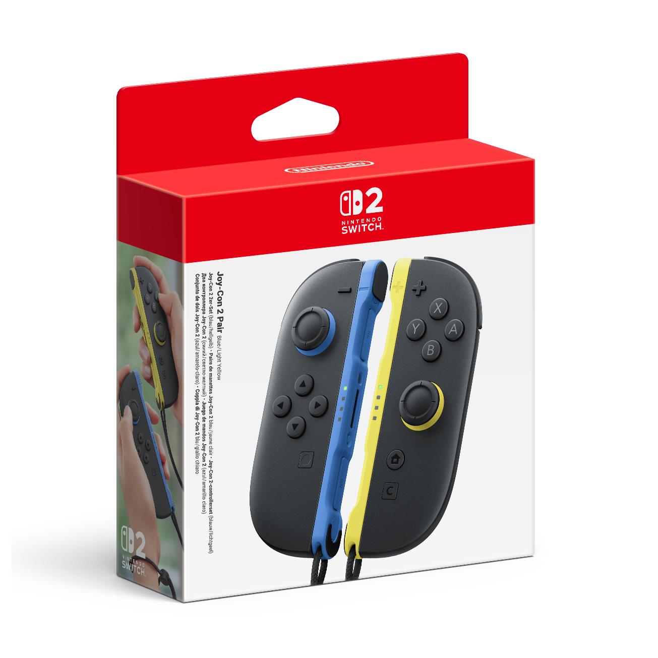 Nintendo Switch 2 Joy-Con 2 Pair - Blue/Light Yellow