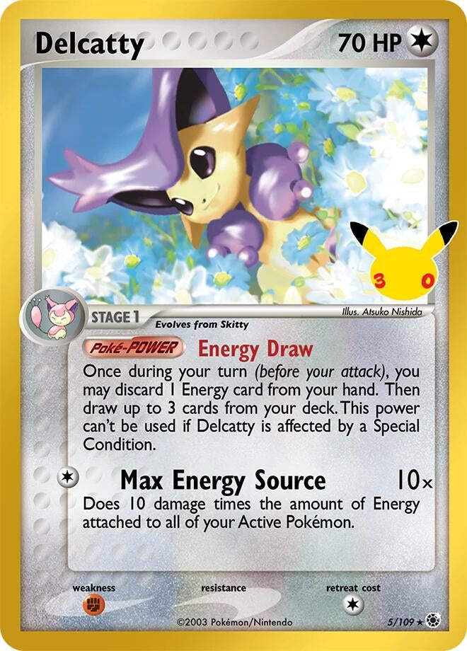 Image for (5/109) Delcatty (ME: 30th Celebration Classic Collection) (30C) - Pokemon