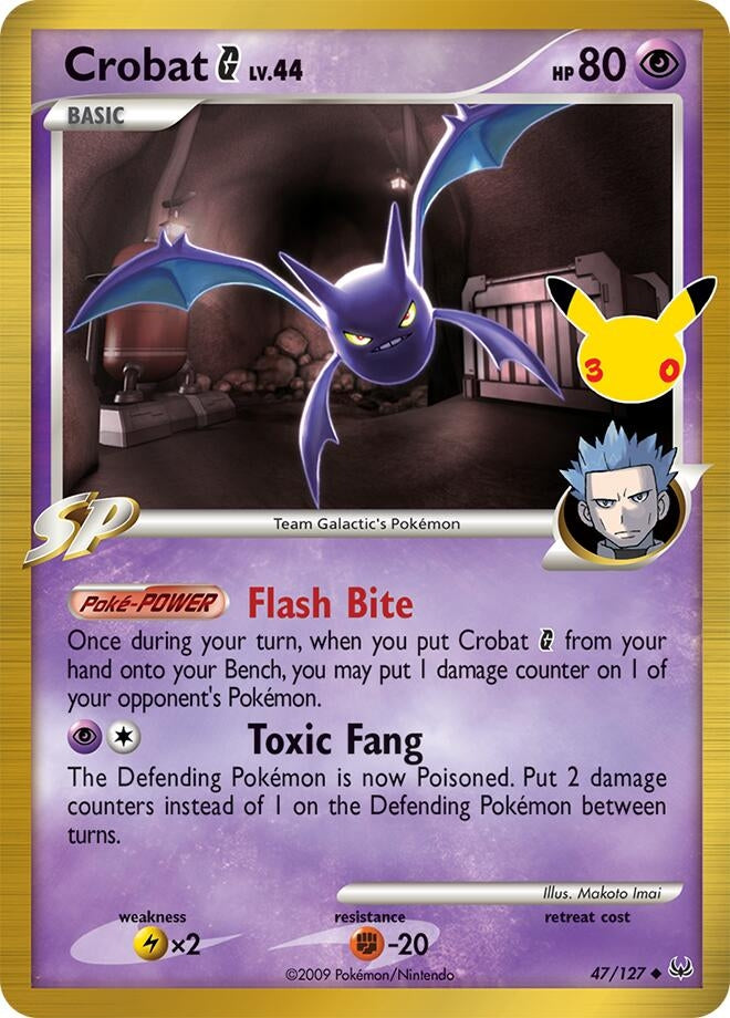 Image for (47/127) Crobat G (ME: 30th Celebration Classic Collection) (30C) - Pokemon