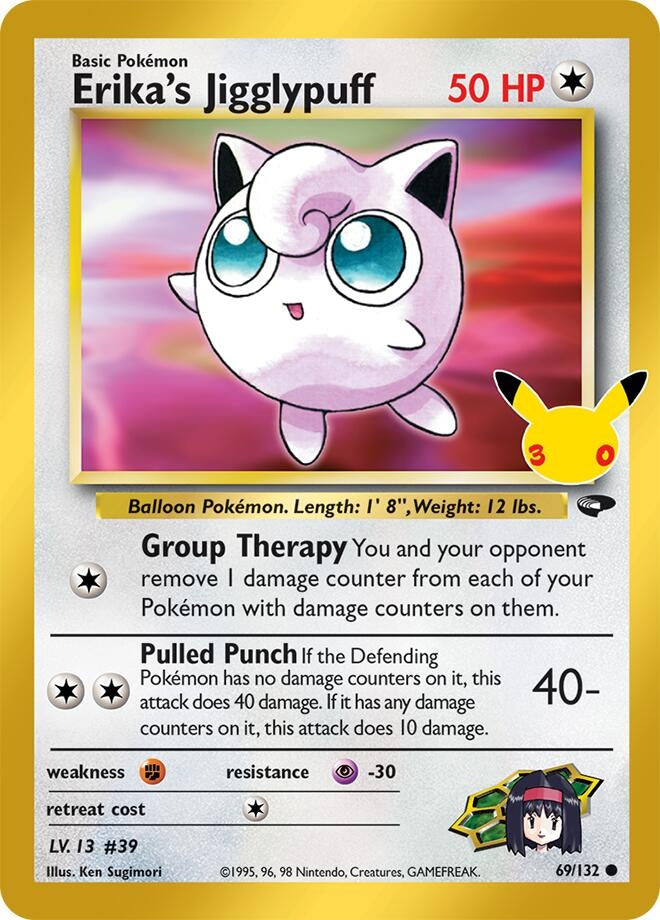 Image for (69/132) Erika's Jigglypuff (ME: 30th Celebration Classic Collection) (30C) - Pokemon