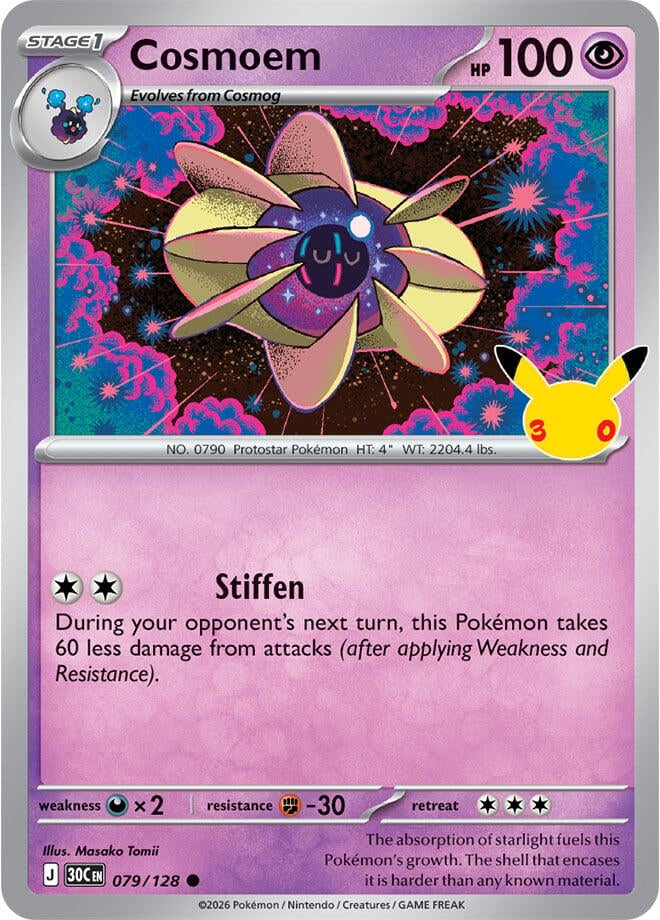 Image for (079/128) Cosmoem (ME: 30th Celebration) (30C) - Pokemon