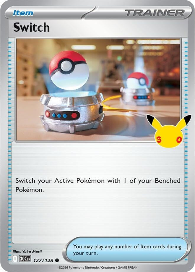 Image for (127/128) Switch (ME: 30th Celebration) (30C) - Pokemon