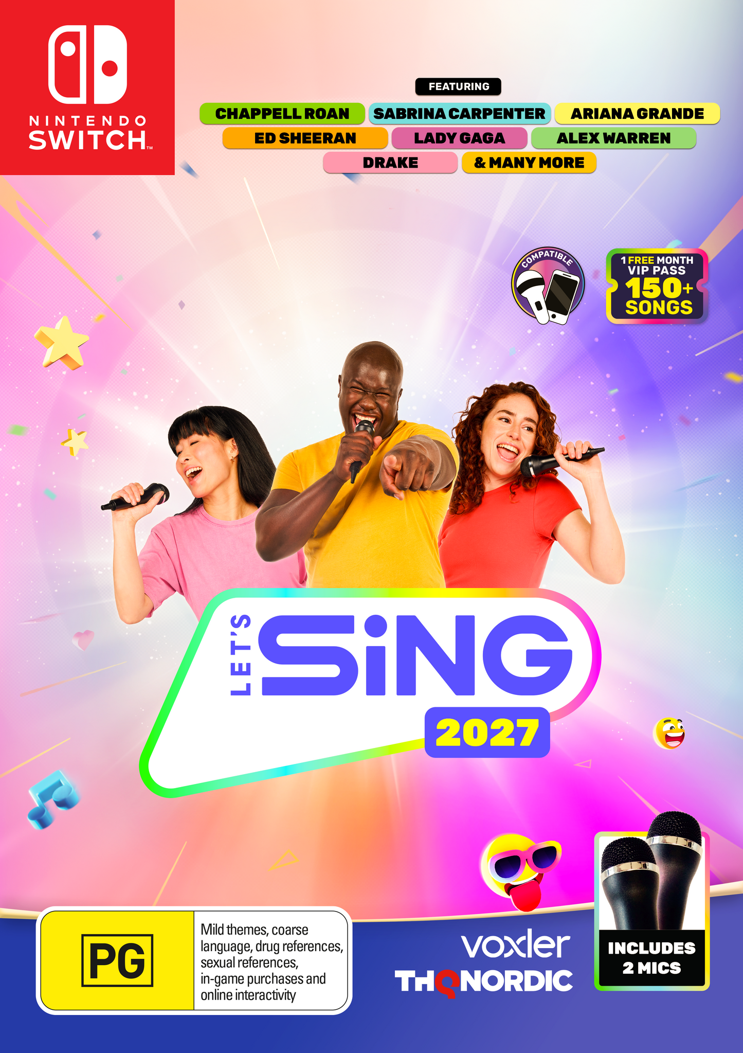 LETS SING 2027 - 2 MIC BUNDLE