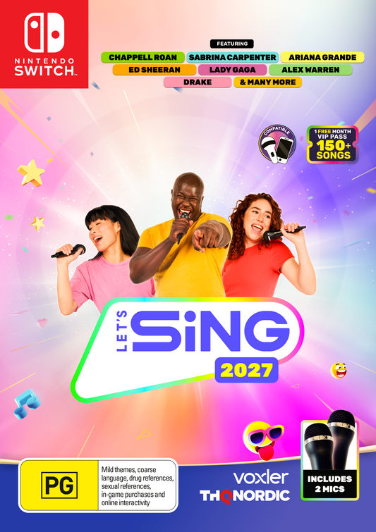 LETS SING 2027 - 2 MIC BUNDLE