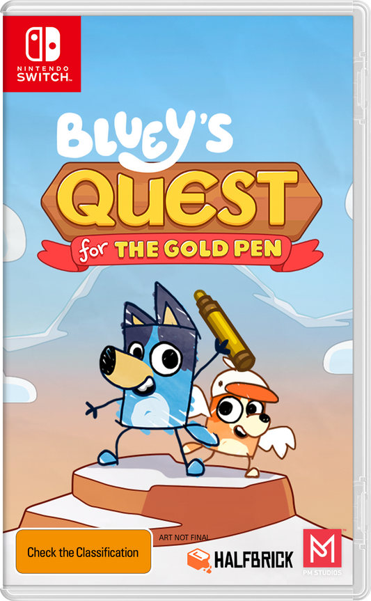 Bluey's Quest for the Gold Pen