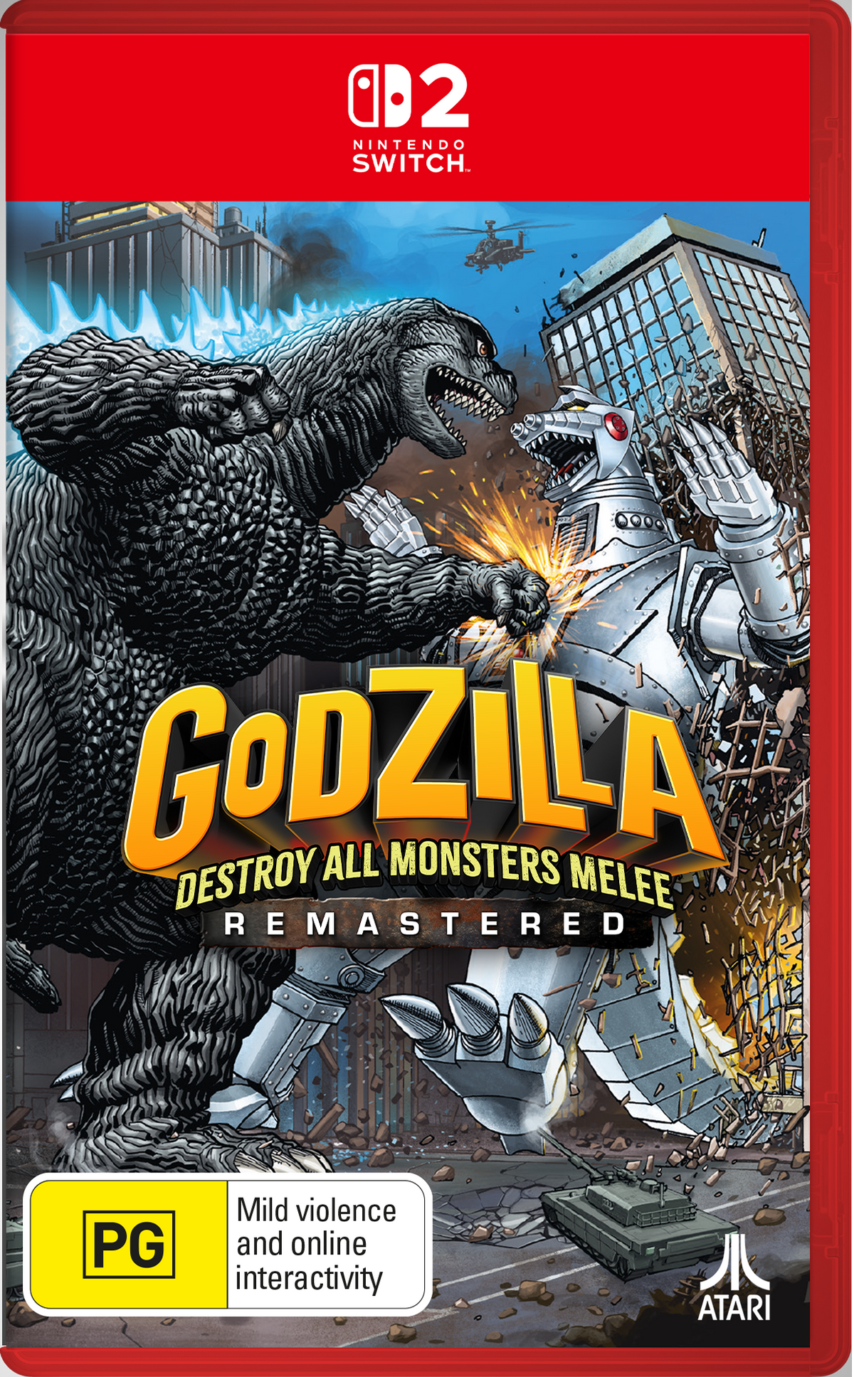 Godzilla Destroy All Monsters Melee Remastered