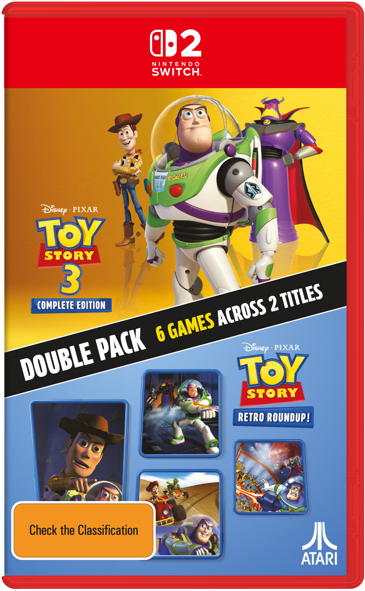 Toy Story Retro Roundup + Toy Story 3 Complete Edition Double Pack - NS2
