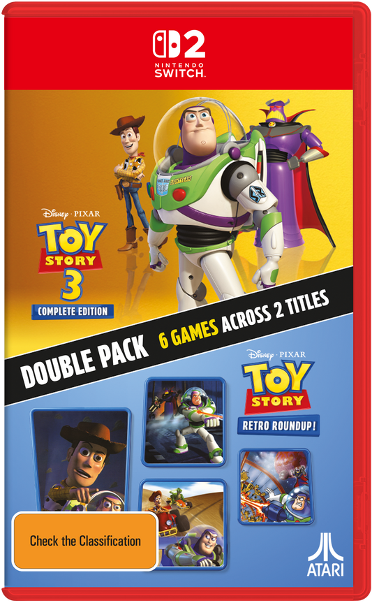 Toy Story Retro Roundup + Toy Story 3 Complete Edition Double Pack - NS2