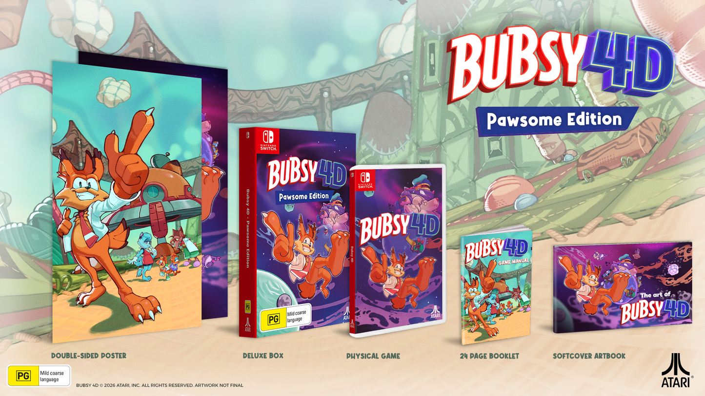 Bubsy 4D Pawsome Edition