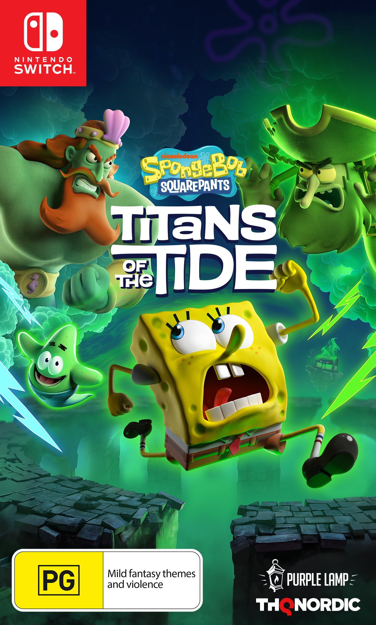 SPONGEBOB SQUAREPANTS TITANS OF THE TIDE