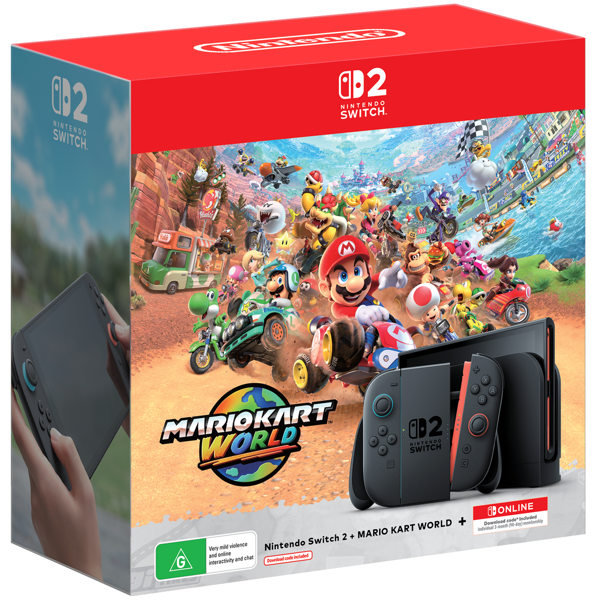 Nintendo Switch 2 + Mario Kart World Bundle