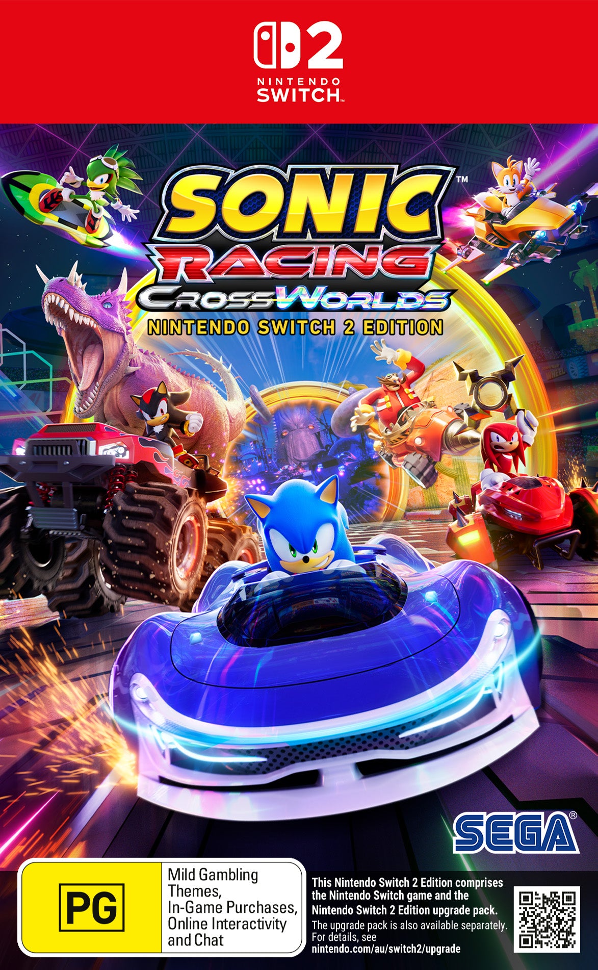 SONIC RACING CROSSWORLDS - SWITCH 2 EDITION