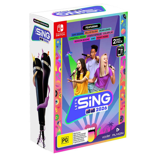 LETS SING 2026 2 MIC BUNDLE