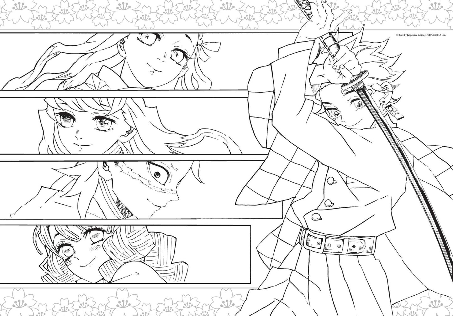 Demon Slayer - Kimetsu No Yaiba: The Official Coloring Book