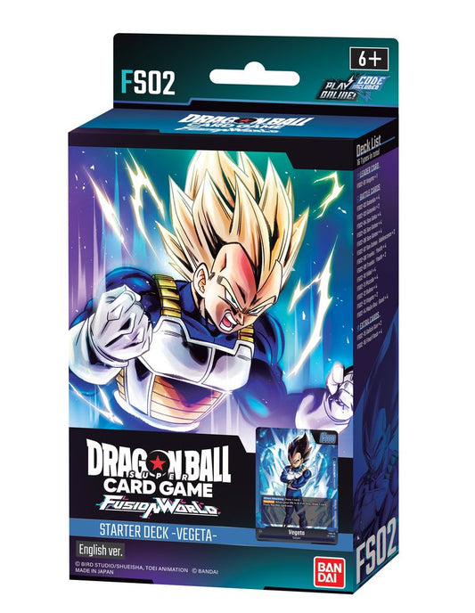 Dragon Ball Super Card Game Fusion World Starter Deck - Vegeta [FS02]