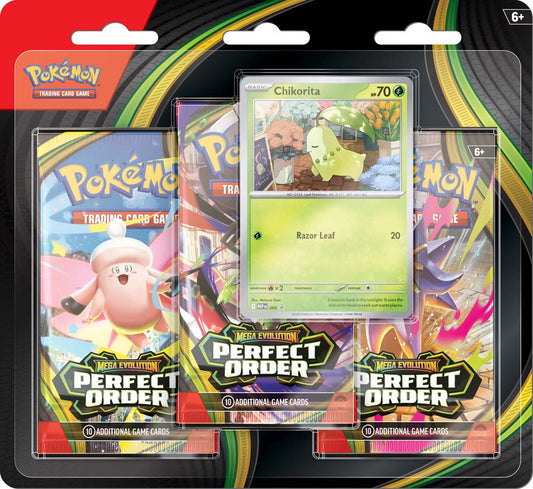 Pokémon TCG: Perfect Order 3-Booster Blister
