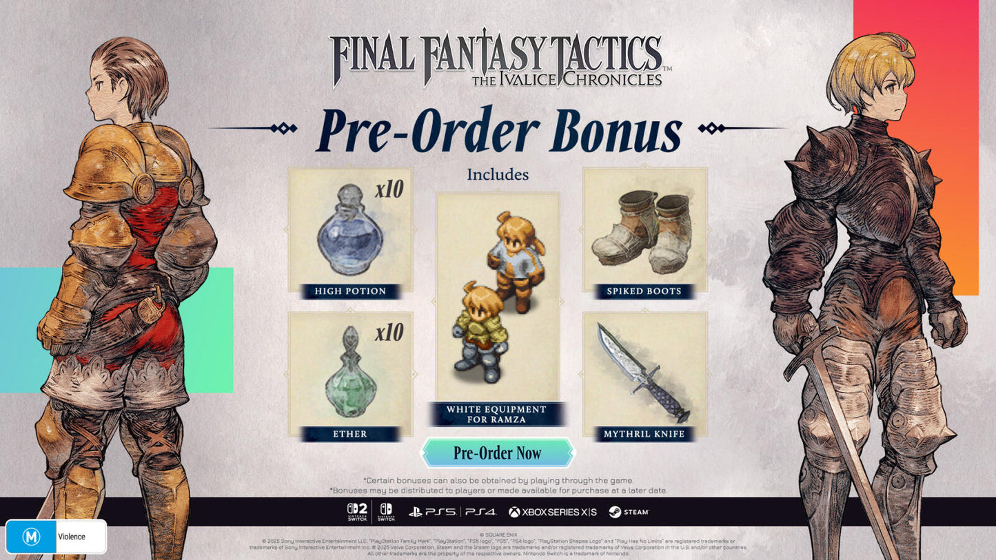 Final Fantasy Tactics - The Ivalice Chronicles